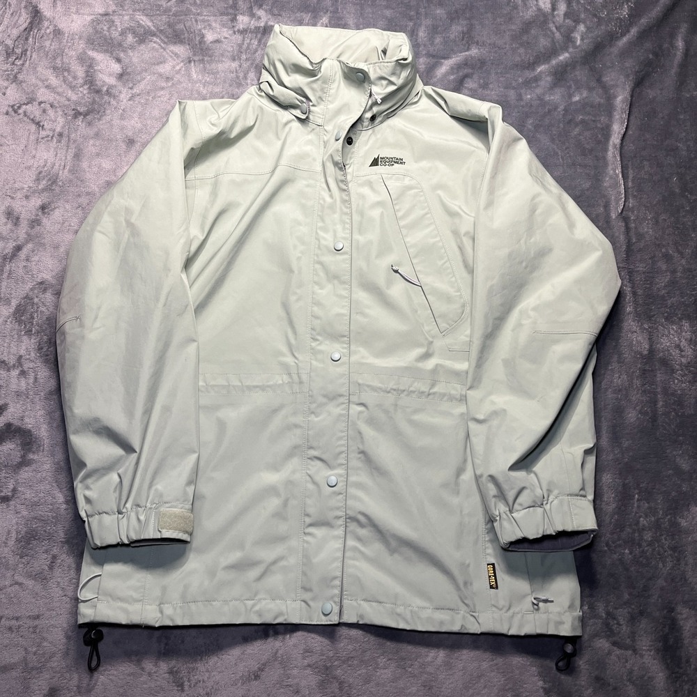 VINTAGE Mountain Equipment Gore-Tex Jacket Women's Small Mint Green Gorpcore 90s